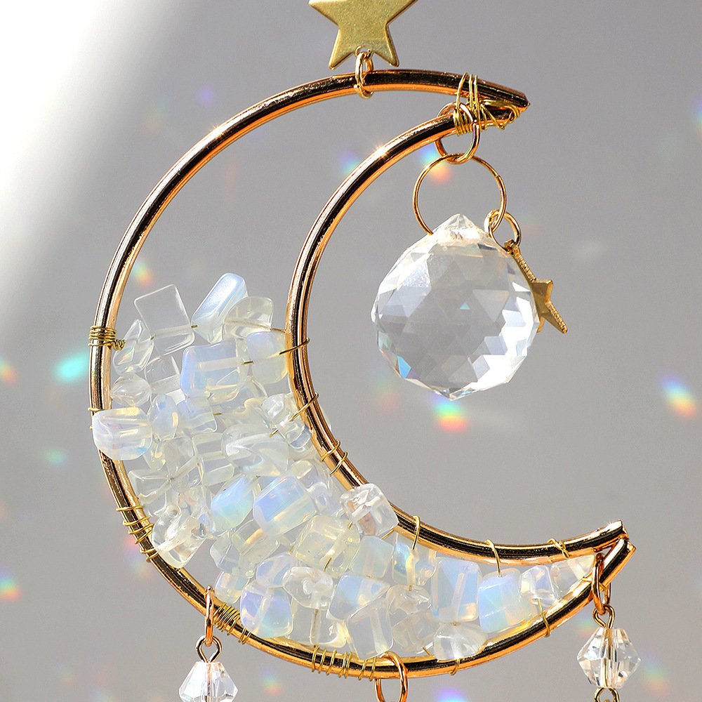 White Amethyst Sun Catcher