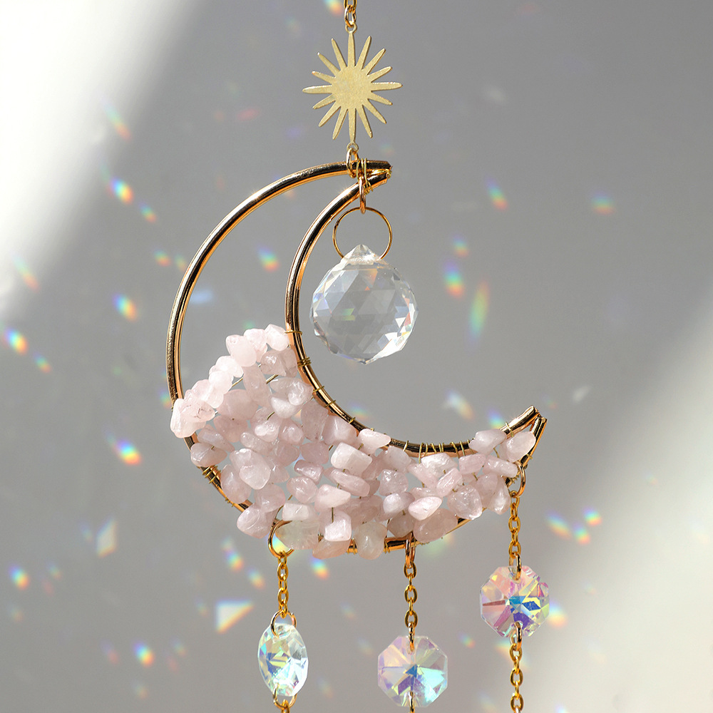 Pink Amethyst Sun Catcher