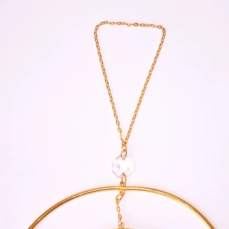 Crystal Moon Suncatcher