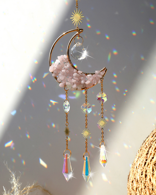Pink Amethyst Sun Catcher