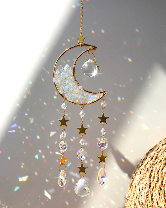 White Amethyst Sun Catcher